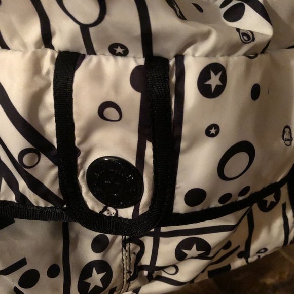 Kipling Gorilla Girlz & Monkey Print Nylon Bag ~ - Picture 6 of 8